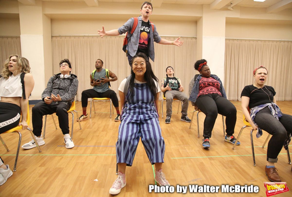 Katlyn Carlson, George Salazar, Britton Smith, Will Roland, Stephanie Hsu, Gerard Canonico, Tiffany Mann and Lauren Marcus  at 