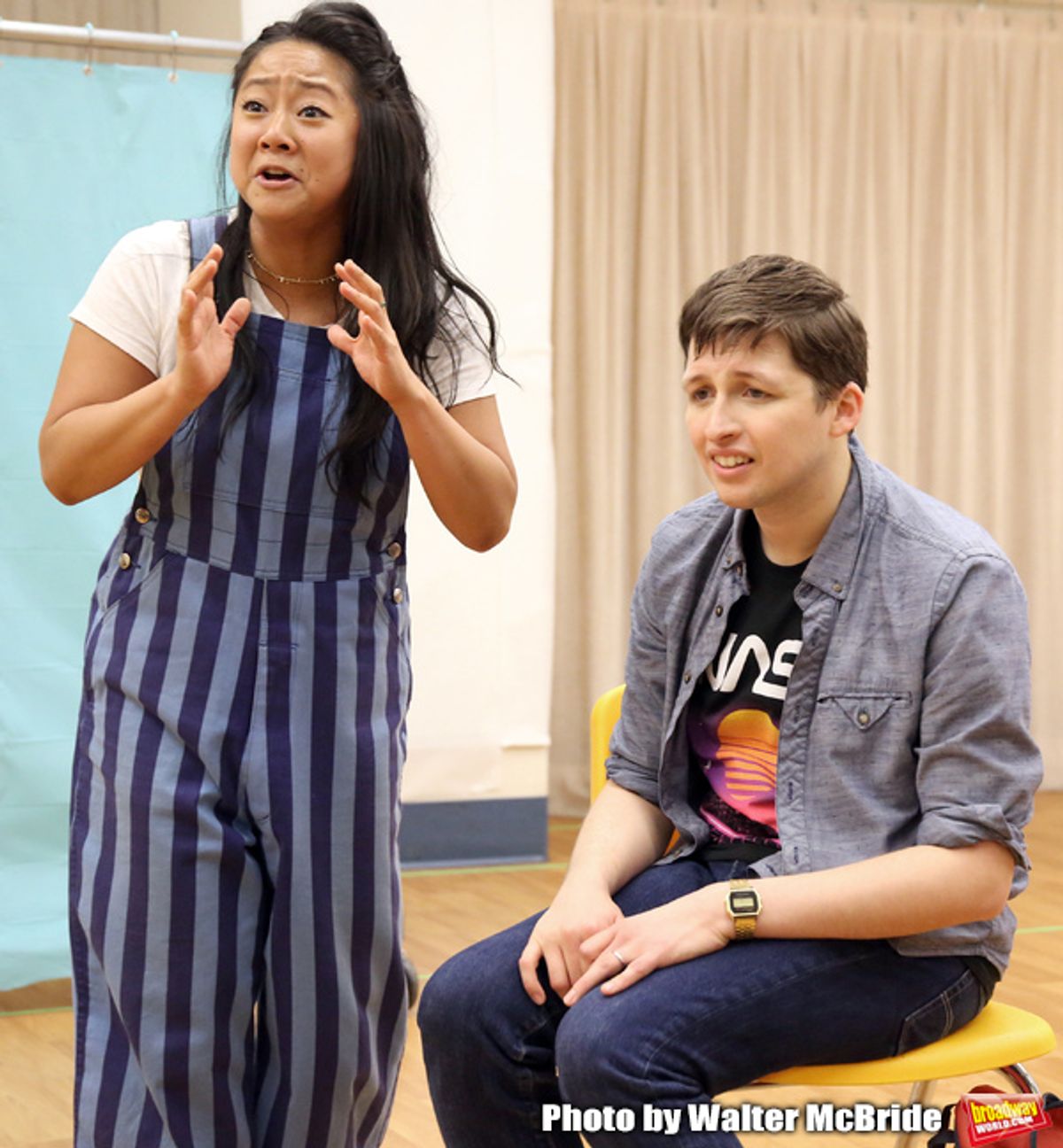 Stephanie Hsu and Will Roland  at 