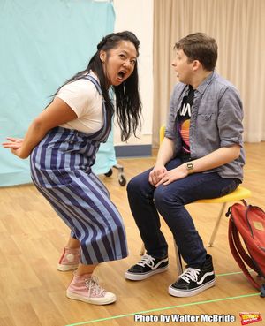 Stephanie Hsu and Will Roland @ BroadwayWorld Stephanie Hsu and Will Roland Photo