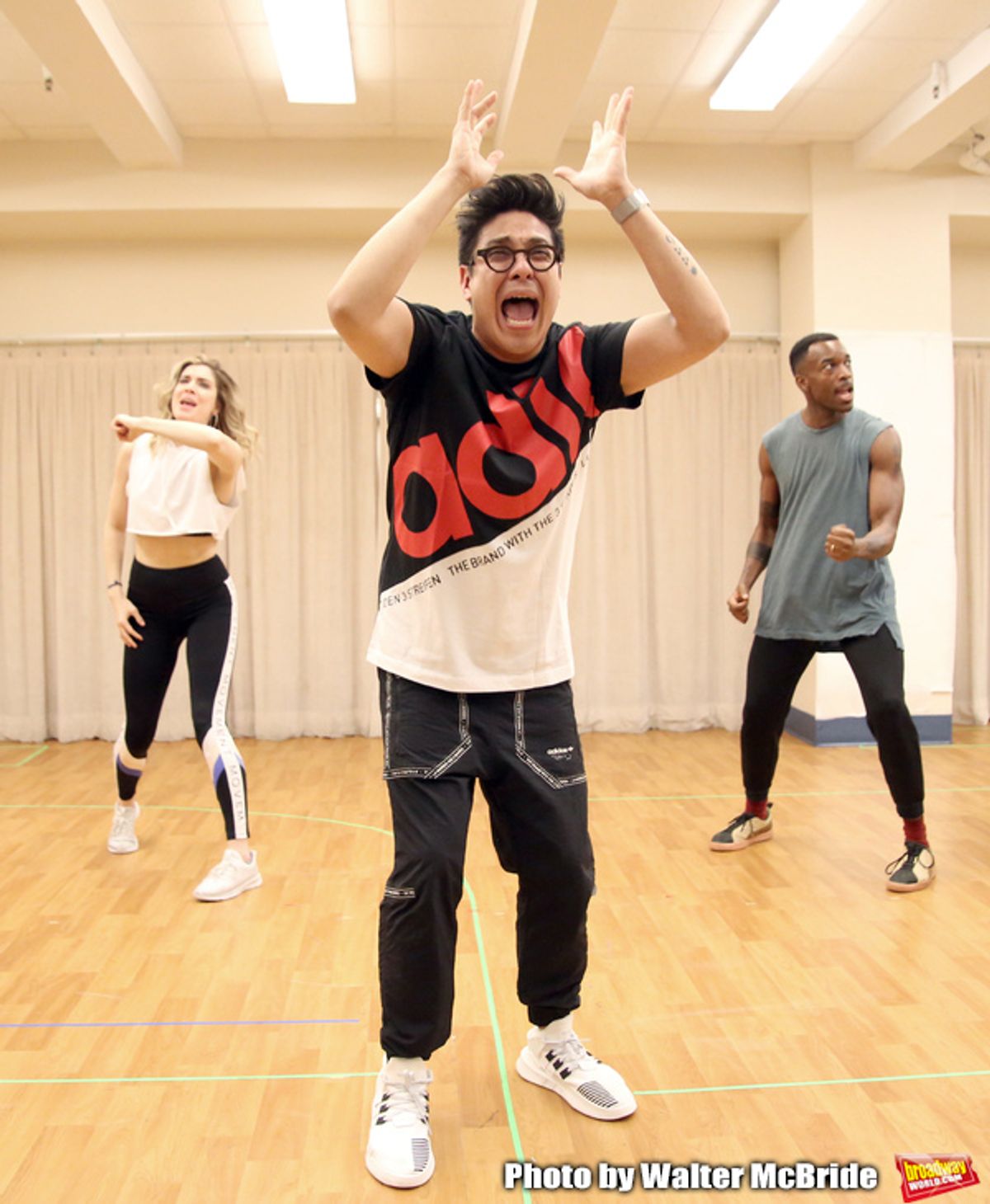 George Salazar and cast  at 