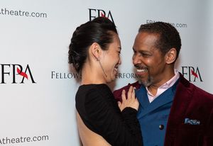 Kim Wong and Kevyn Morrow @ BroadwayWorld Kim Wong and Kevyn Morrow Photo