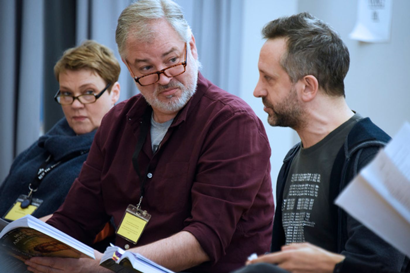 Photo Flash: Inside Rehearsals For Northern Broadsides and New Vic Theatre's MUCH ADO ABOUT NOTHING Photo Flash: Inside Rehearsals For Northern Broadsides and New Vic Theatre's MUCH ADO ABOUT NOTHING Image