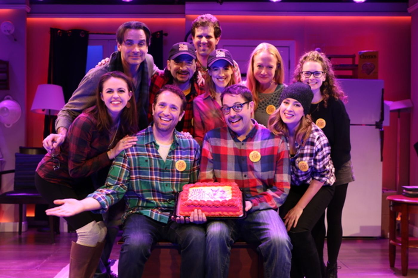 Photo Flash: THE OTHER JOSH COHEN Celebrates 100 Performances Photo Flash: THE OTHER JOSH COHEN Celebrates 100 Performances Image