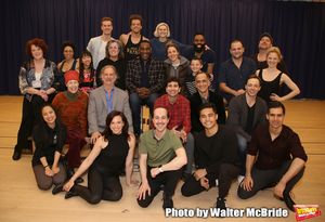 Rosie O'Donnell, Norm Lewis and Jessie Mueller with the cast during "The Music Man" Media Day Rehearsal at the New 42nd Street Studios on January 24, 2019 in New York City. @ BroadwayWorld Rosie O'Donnell, Norm Lewis and Jessie Mueller with the cast during "The Music Man" M Photo