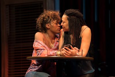 Maya Vinice Prentiss (Riley) and Karen Aldridge (Tami) Photo