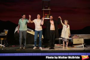 Gary Wilmes, Paul Dano, Ethan Hawke and Marylouise Burke @ BroadwayWorld Gary Wilmes, Paul Dano, Ethan Hawke and Marylouise Burke Photo