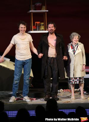 Gary Wilmes, Paul Dano, Ethan Hawke and Marylouise Burke @ BroadwayWorld Gary Wilmes, Paul Dano, Ethan Hawke and Marylouise Burke Photo