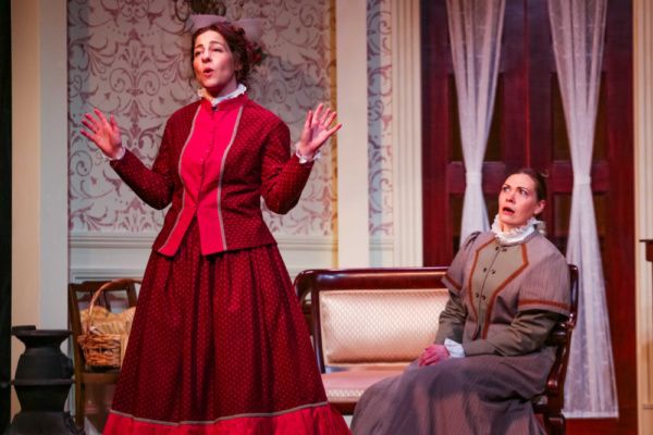 Nora (Annie Katica Green) & Christine (Kristen Moriarty) Photo