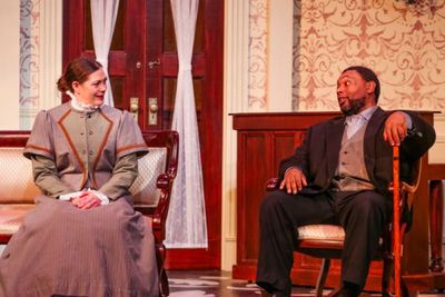 Christine (Kristen Moriarty) & Dr. Rank (Mark Peterson) Photo