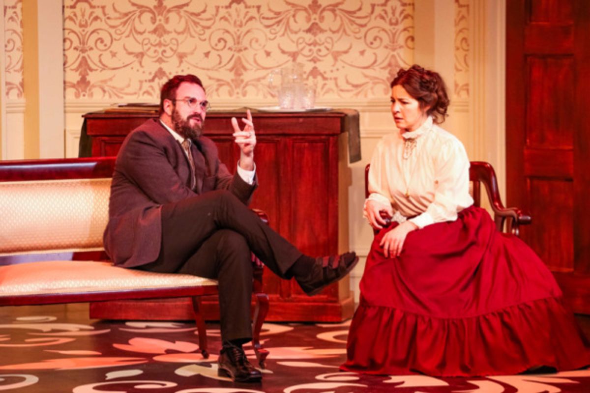 Torvald (Sean Neely) & Nora (Annie Katica Green) at 