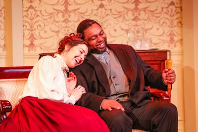 Nora (Annie Katica Green) & Dr. Rank (Mark Peterson) Photo