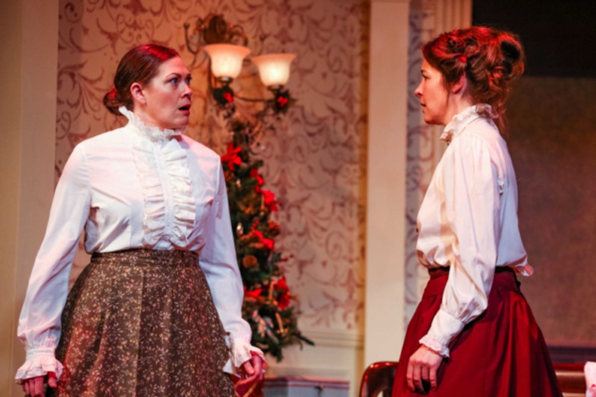 Christine (Kristen Moriarty) & Nora (Annie Katica Green) at 