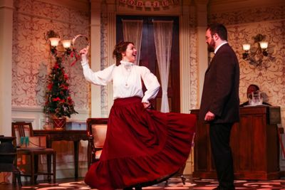 Nora (Annie Katica Green) & Torvald (Sean Neely) Photo