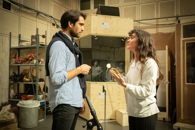 Luke Pasqualino and Beatrice Scirocchi Photo