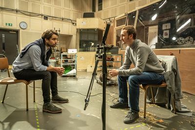 Luke Pasqualino and Tom Brooke Photo