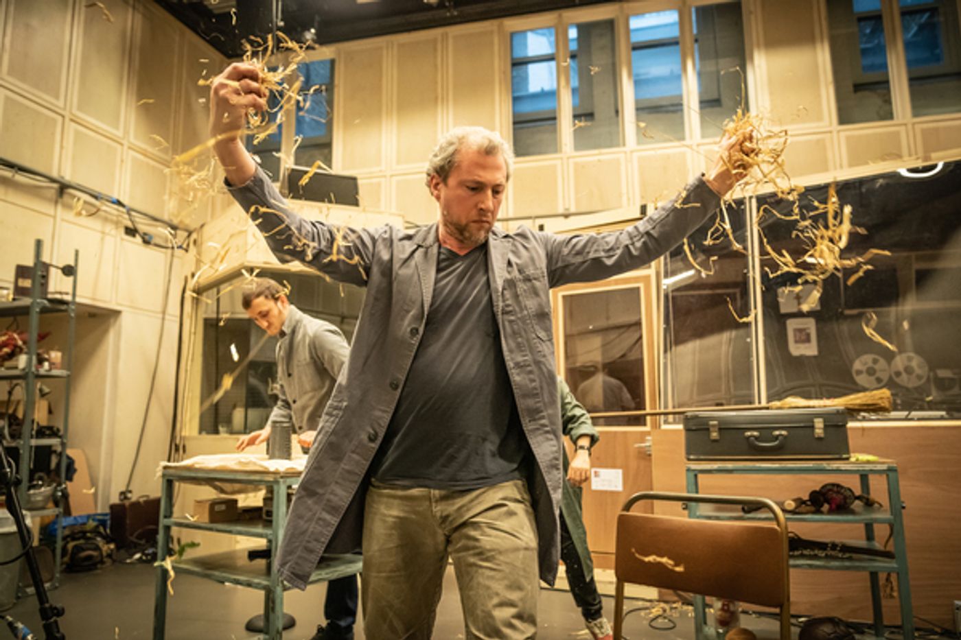 Photo Flash: Inside Rehearsal For BERBERIAN SOUND STUDIO at the Donmar Warehouse  Image