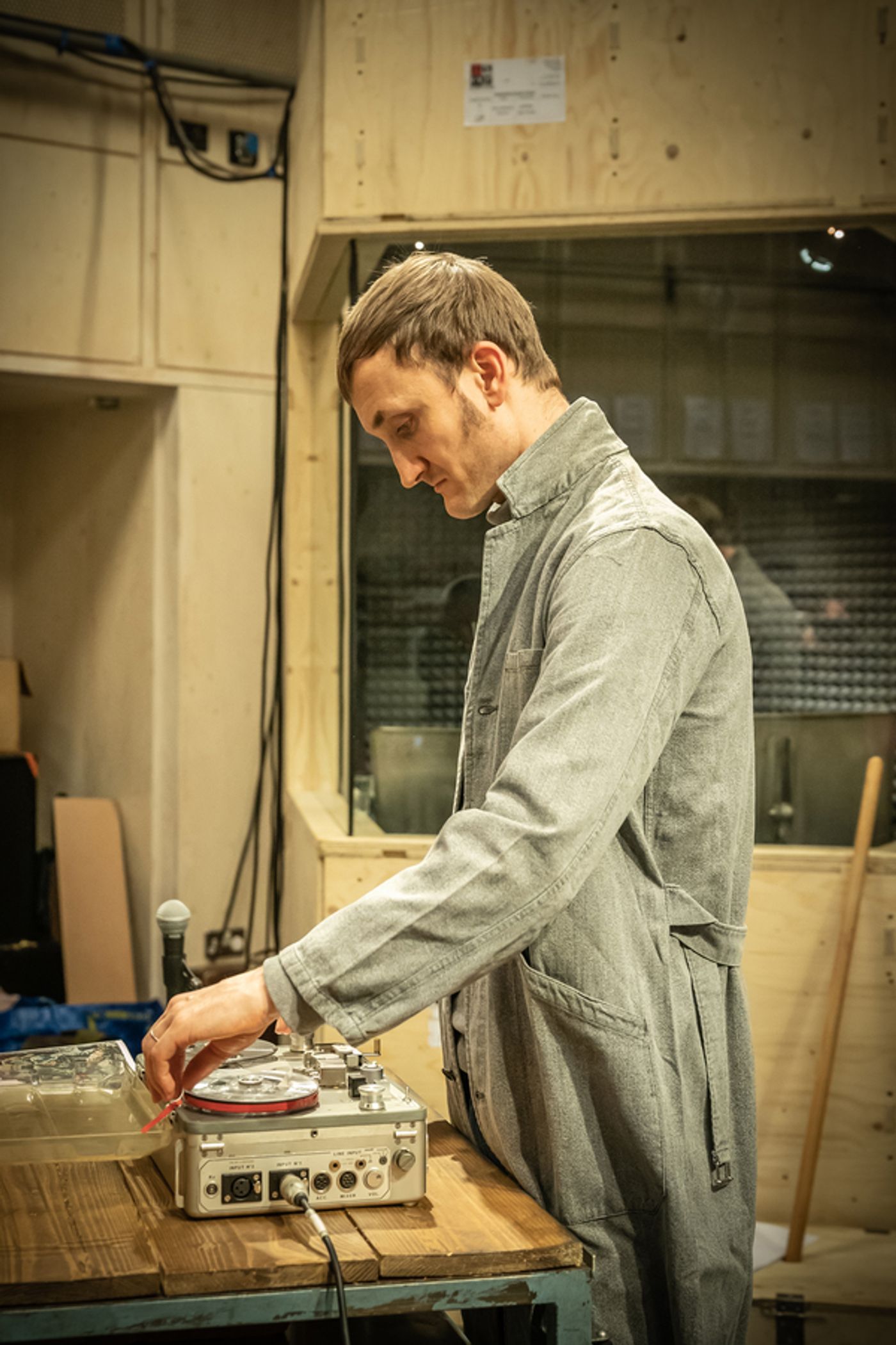 Photo Flash: Inside Rehearsal For BERBERIAN SOUND STUDIO at the Donmar Warehouse  Image