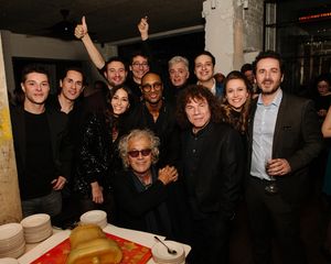 Luc Plamondon, Richard Cocciante and Adam Blanshay and Nicolas Talar Photo