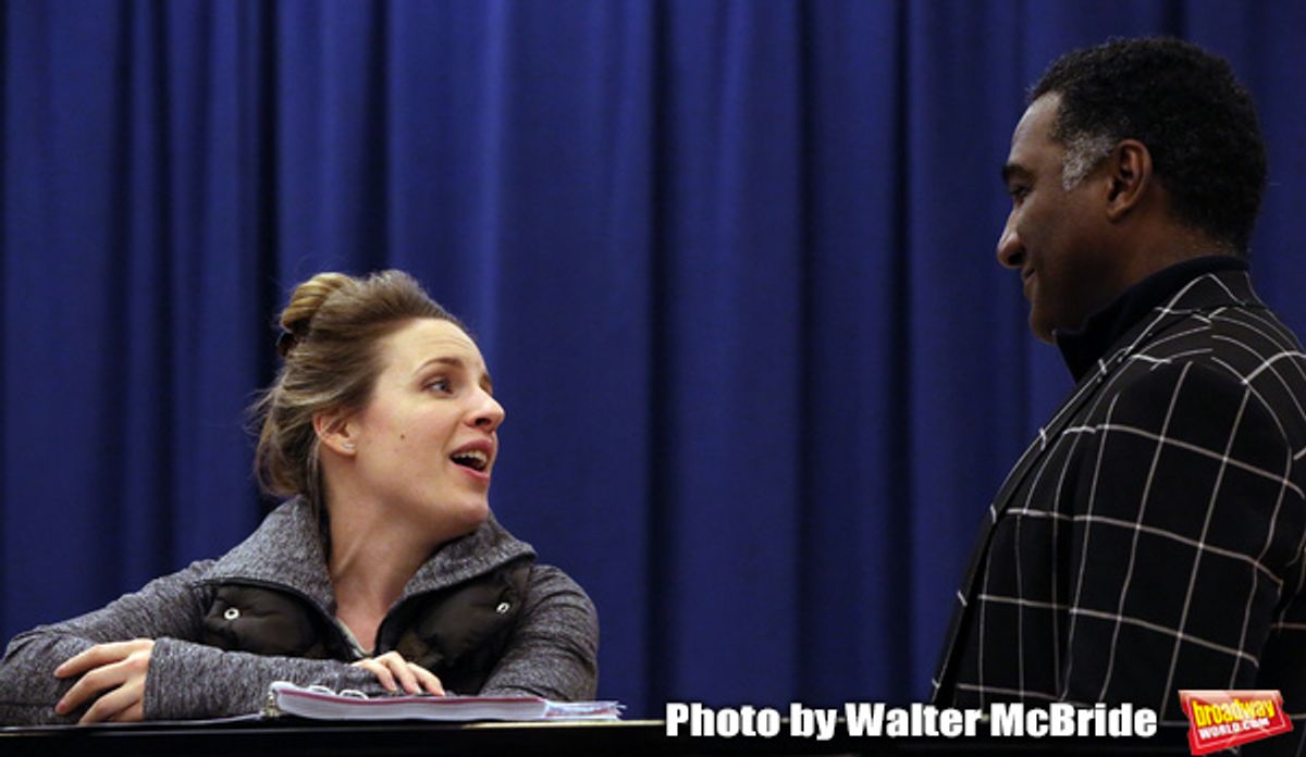 Jessie Mueller and Norm Lewis at 