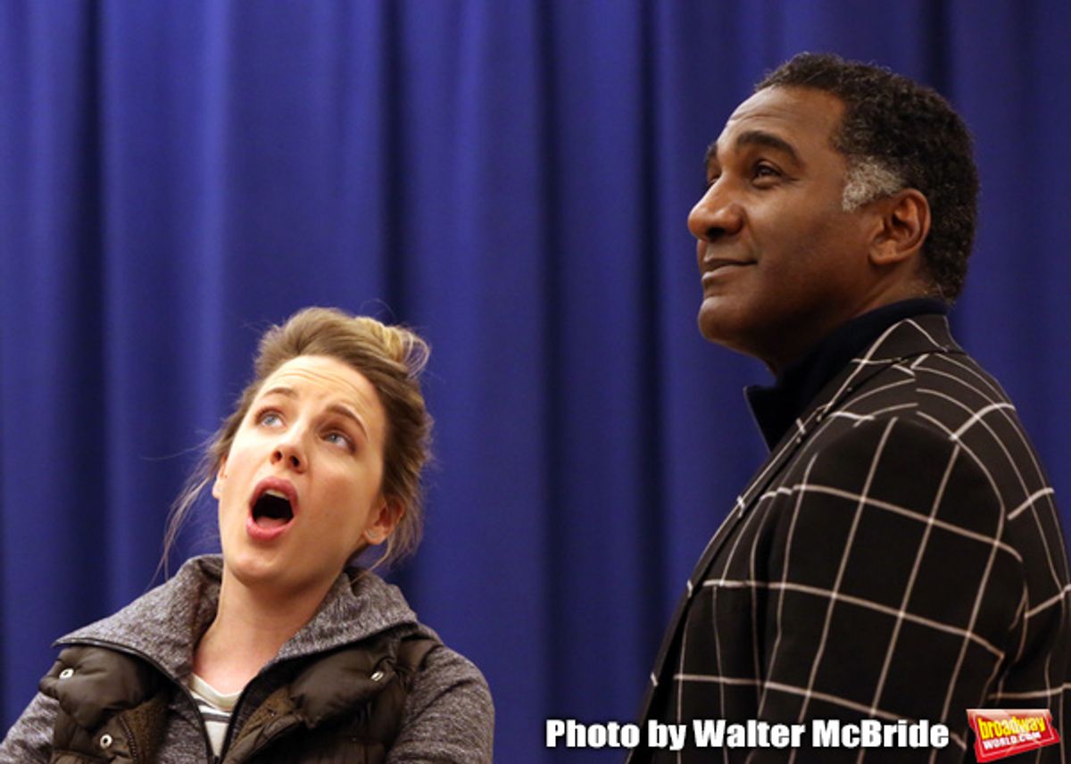 Jessie Mueller and Norm Lewis at 