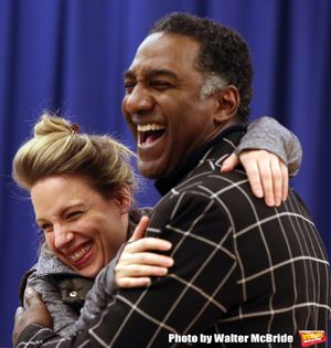 Jessie Mueller and Norm Lewis Photo