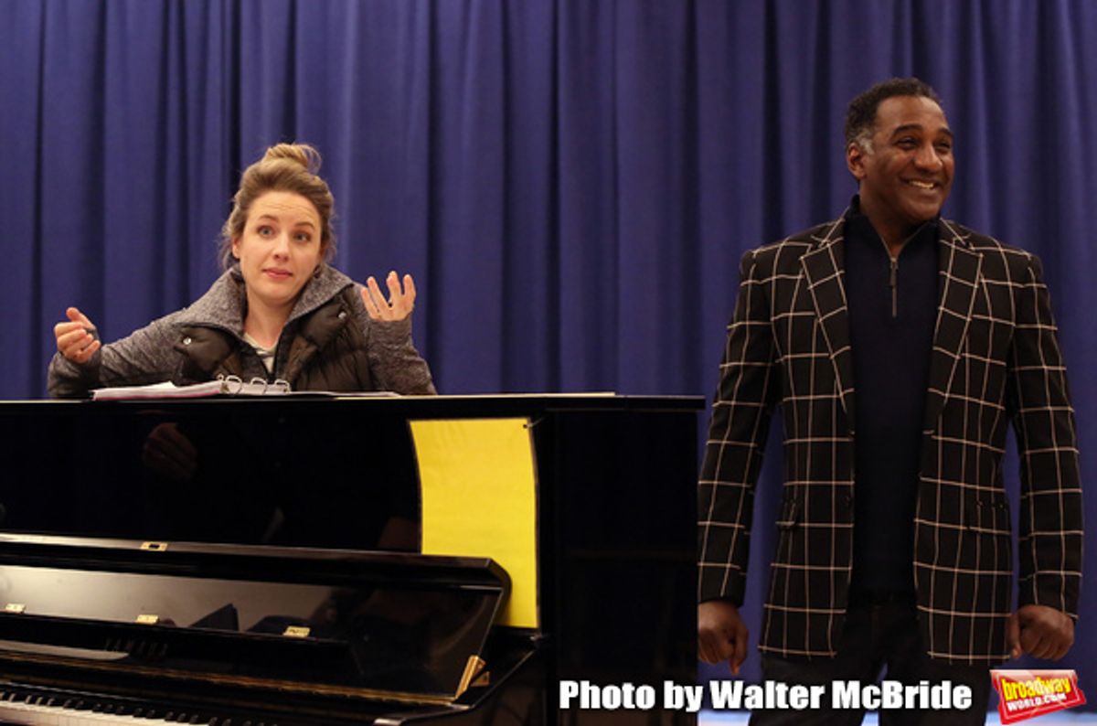 Jessie Mueller and Norm Lewis  at 