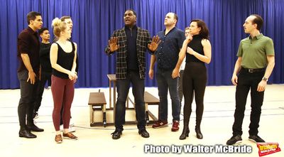 Norm Lewis and cast  Photo