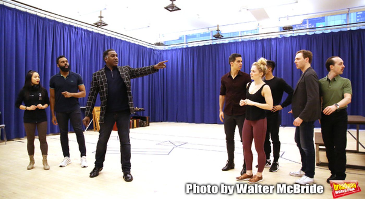 Photo Coverage: Norm Lewis, Jessie Muller & More Rehearse for Kennedy Center's THE MUSIC MAN!  Image