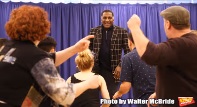 Norm Lewis and cast  Photo