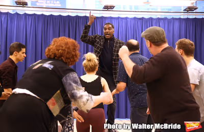 Norm Lewis and cast  Photo