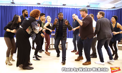 Norm Lewis and cast  Photo