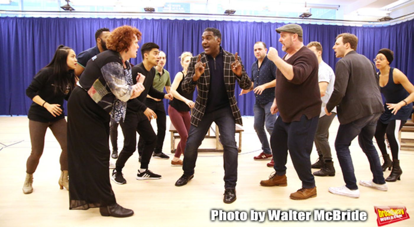 Photo Coverage: Norm Lewis, Jessie Muller & More Rehearse for Kennedy Center's THE MUSIC MAN!  Image