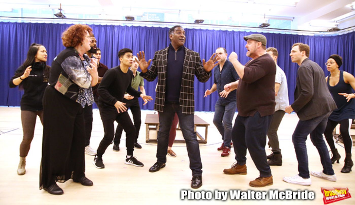 Photo Coverage: Norm Lewis, Jessie Muller & More Rehearse for Kennedy Center's THE MUSIC MAN!  Image