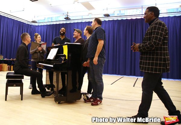 James Moore, Jessie Mueller, Nicholas Ward, Todd Horman, Arlo Hill, Jimmy Smagula and Photo