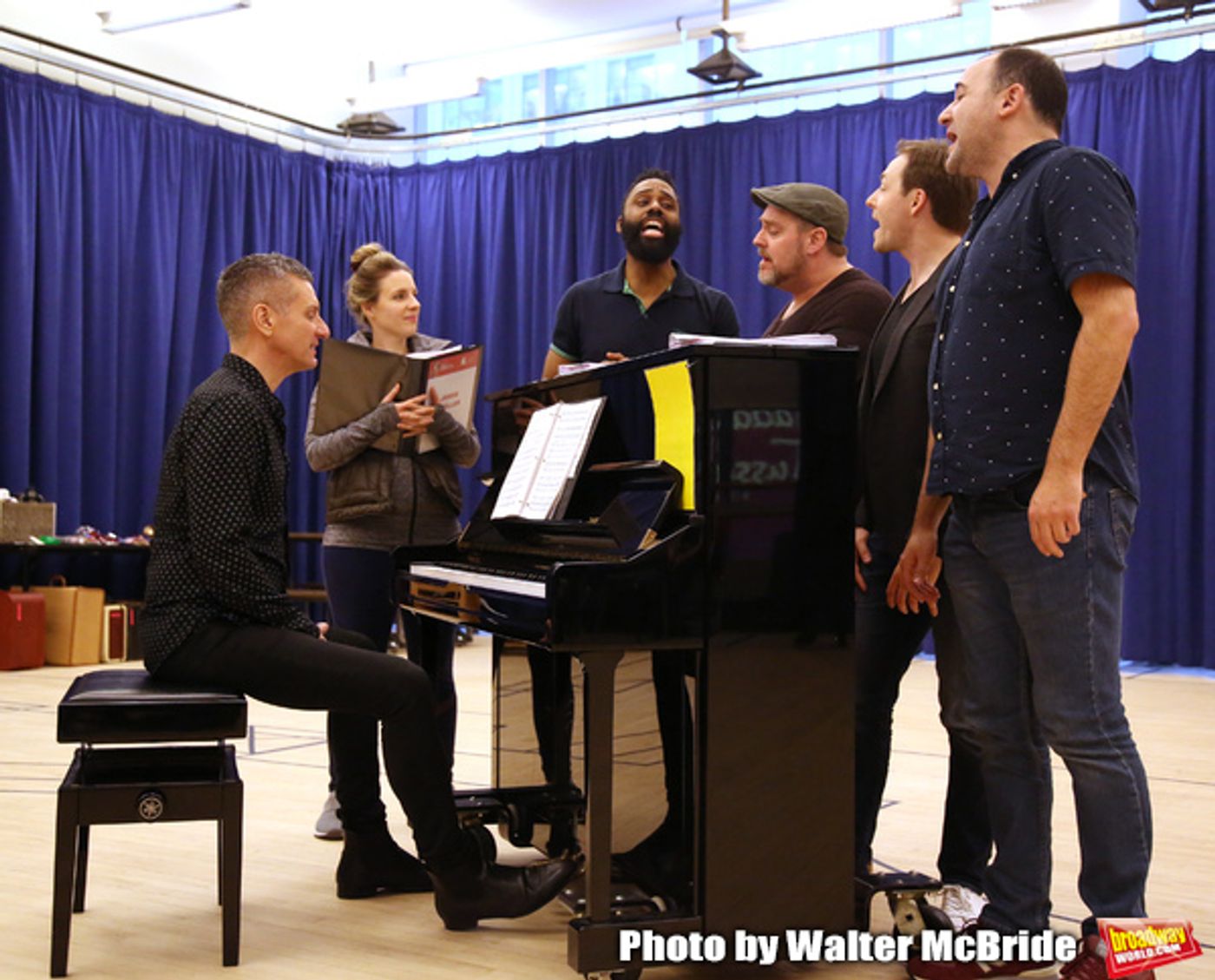 Photo Coverage: Norm Lewis, Jessie Muller & More Rehearse for Kennedy Center's THE MUSIC MAN!  Image