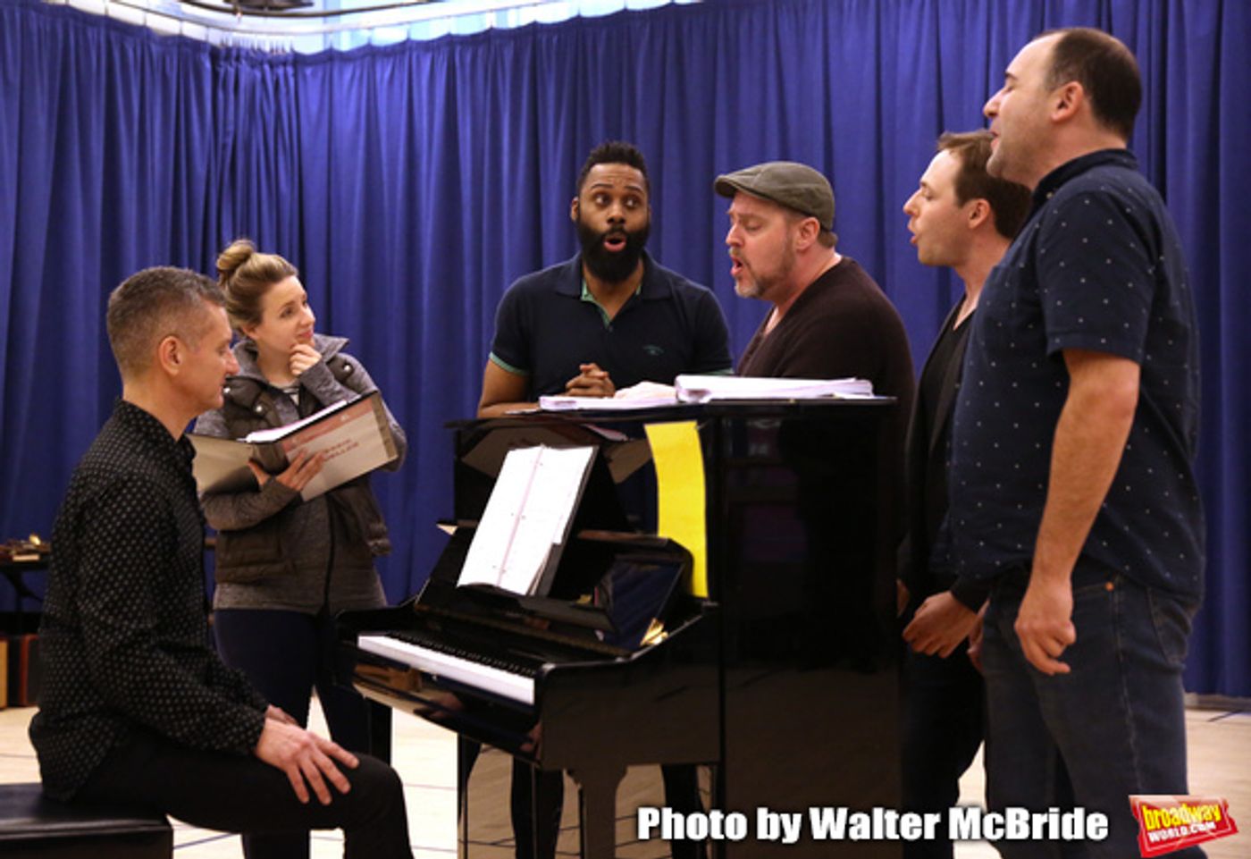 Photo Coverage: Norm Lewis, Jessie Muller & More Rehearse for Kennedy Center's THE MUSIC MAN!  Image
