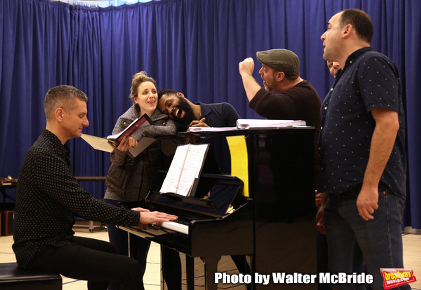 Photo Coverage: Norm Lewis, Jessie Muller & More Rehearse for Kennedy Center's THE MUSIC MAN!  Image