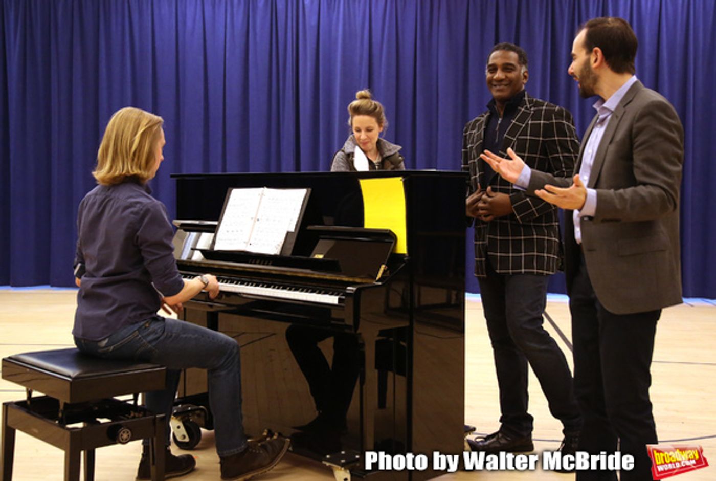 Photo Coverage: Norm Lewis, Jessie Muller & More Rehearse for Kennedy Center's THE MUSIC MAN!  Image