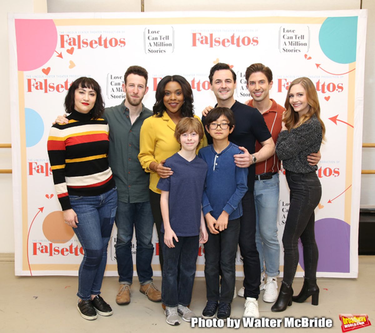 Eden Espinosa, Nick Blaemire, Bryonha Marie Parham, Thatcher Jacobs, Max von Essen, Jim Kaplan, Nick Adams and Audrey Cardwell  at 