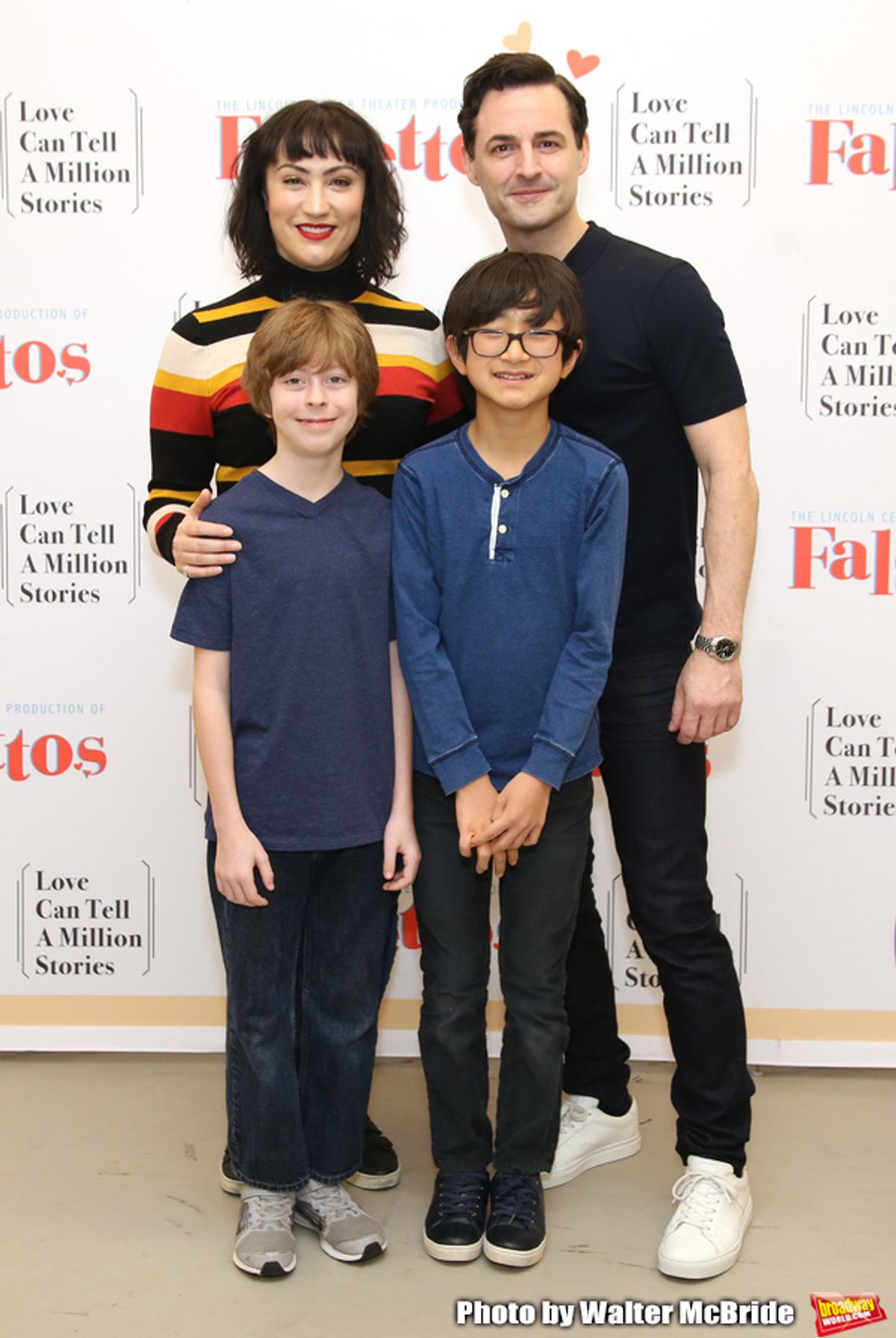 Eden Espinosa, Thatcher Jacobs, Max von Essen and Jim Kaplan  at 