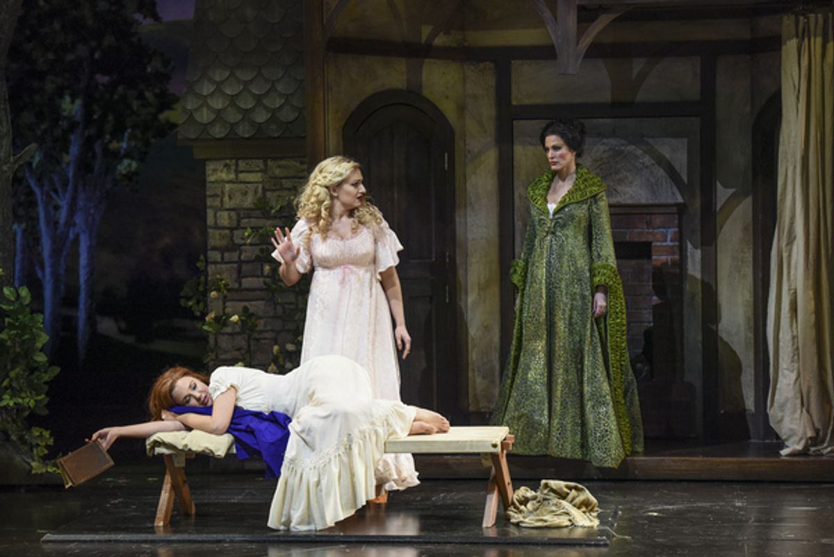 Sierra Boggess, Jenny Ashman, and Rachel York  at 