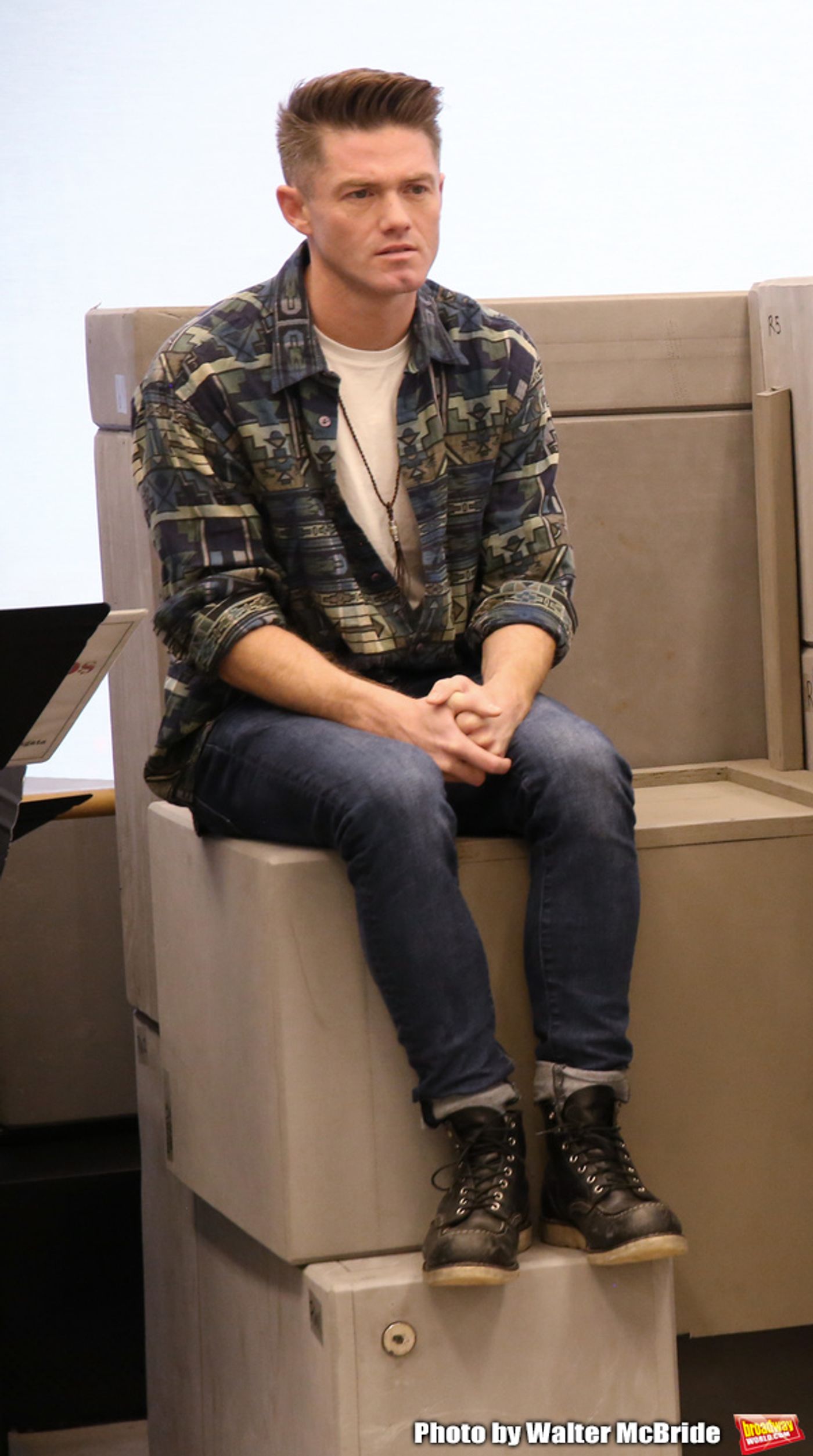 Photo Coverage: Fall in Love All Over Again in Rehearsal for the FALSETTOS Tour!  Image