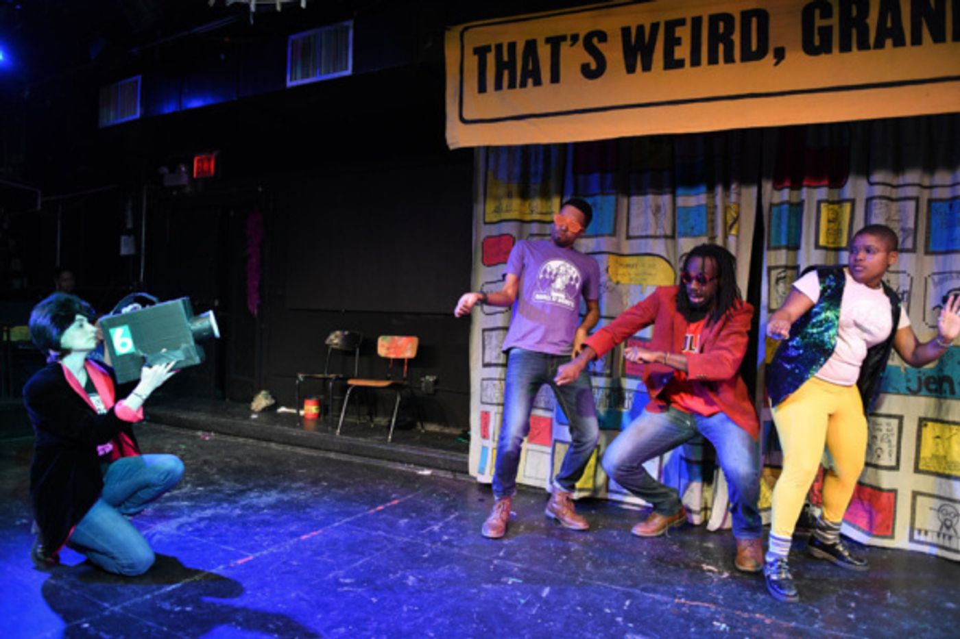 Photo Flash: Barrel Of Monkeys' THAT'S WEIRD, GRANDMA: Star-Studded Stories  Image