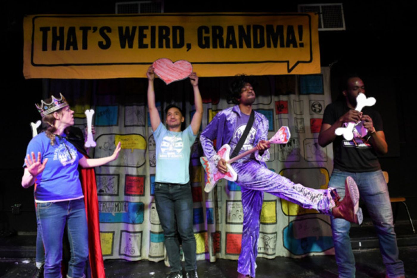 Photo Flash: Barrel Of Monkeys' THAT'S WEIRD, GRANDMA: Star-Studded Stories  Image