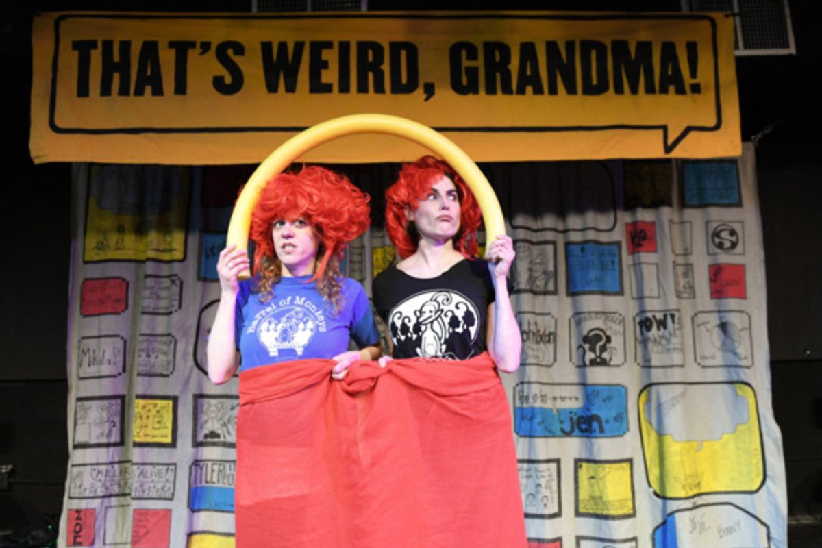 Meredith Milliron and Laura McKenzie at 