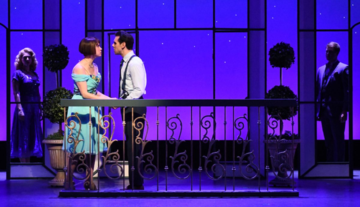 Jerry Mulligan (Andrew Ruggieri) and Lise Dassin (Rebecca Shulla) at 