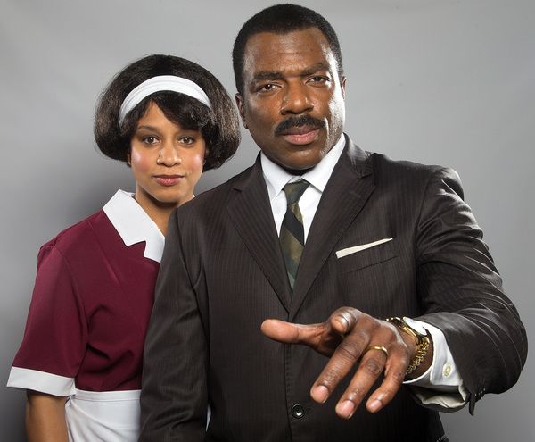 Carolyn Ratteray (Camae) and Gilbert Glenn Brown
(Martin Luther King Jr.) Photo