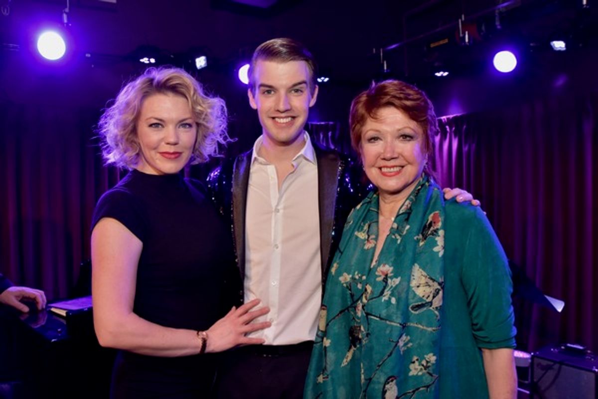 Robyn Hurder, Mark William and Donna McKechnie at 