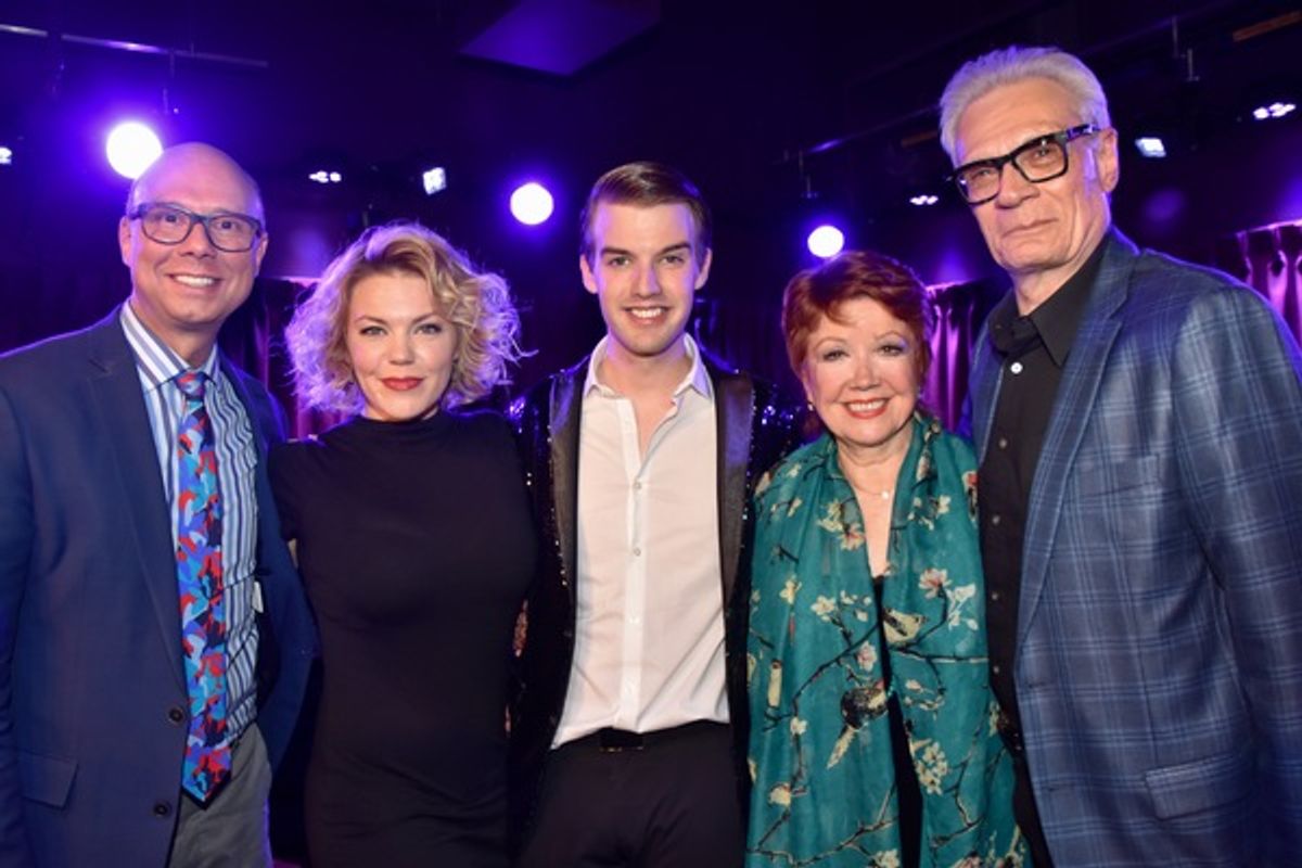 Richie Ridge, Robyn Hurder, Mark William, Donna McKechnie and Preston Ridge at 