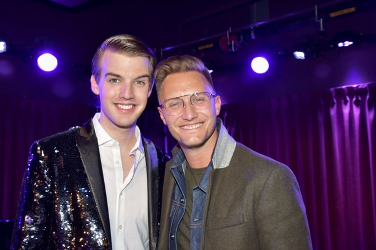 Mark William and Nathan Johnson at 